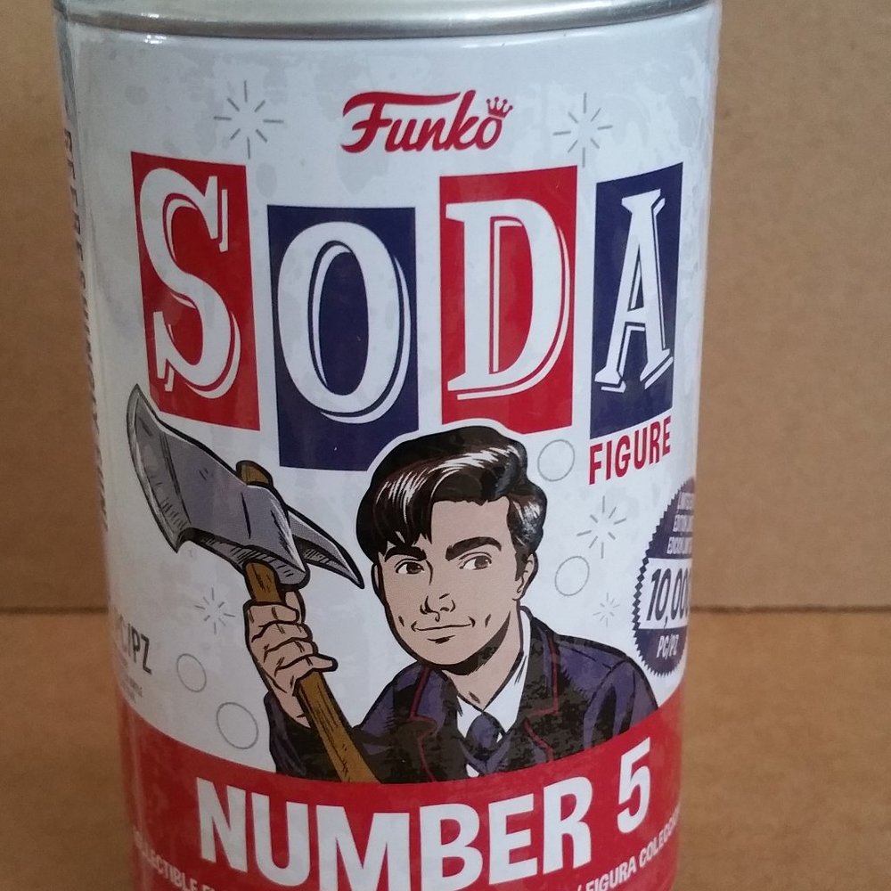 Funko Soda Number 5 The Umbrella Academy New Sealed Chance to win a CHASE